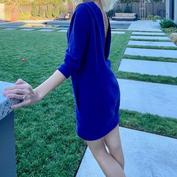 Maison Margiela MM6 Purple Sweatshirt Dress - Picture 2 of 6